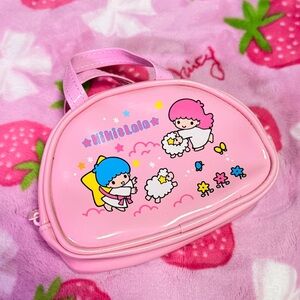 Sanrio Puroland Tokyo Little Twin Stars Kiki Lala Mini Vinyl Pouch NWT Japan Exc